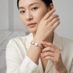 Bracelets Pink-Purple Tone Irregular Baroque Pearl Bracelet