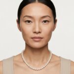 Necklaces Classic Nearly Round Natural Freshwater Pearl Basic Necklace