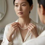 Necklaces Classic Nearly Round Natural Freshwater Pearl Basic Necklace