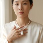 Necklaces Large Irregular Baroque Pearl Necklace